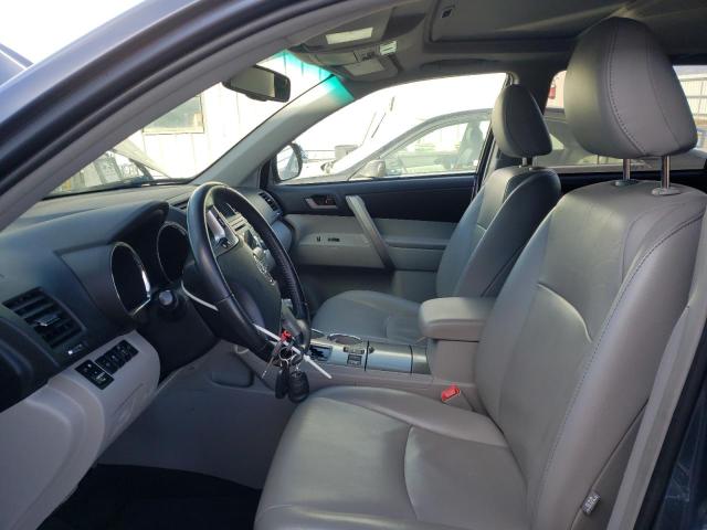 5TDBK3EH0CS150548 - 2012 TOYOTA HIGHLANDER BASE أزرق صورة 7