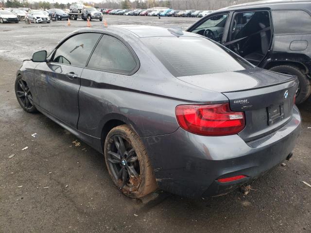 WBA2G3C31HV641276 - 2017 BMW M240XI GRAY photo 2