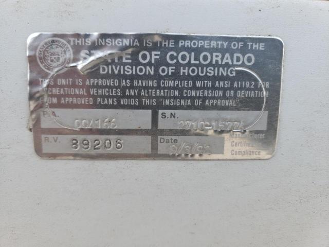 4CA610F16P7215774 - 1993 COLE TRAILER WHITE photo 10