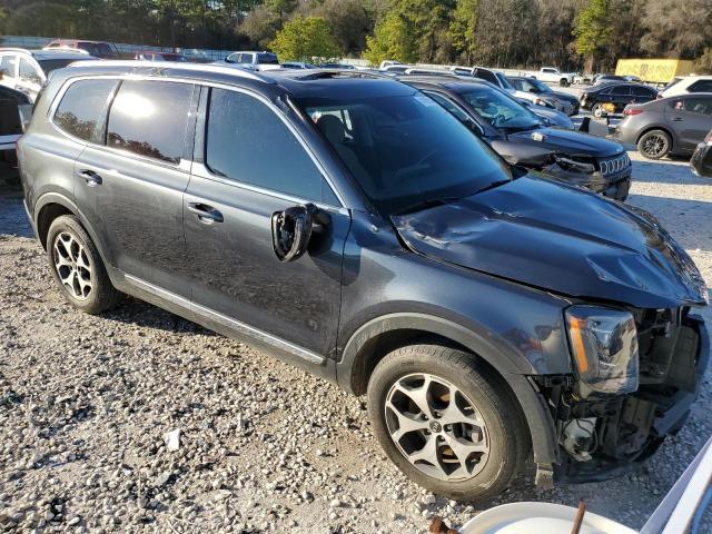 5XYP3DHC0LG004141 - 2020 KIA TELLURIDE EX BLUE photo 4