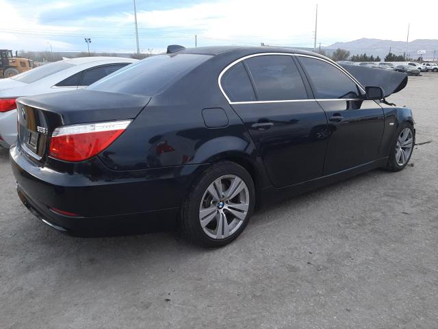 WBANU5C58AC124772 - 2010 BMW 528 I BLACK photo 3