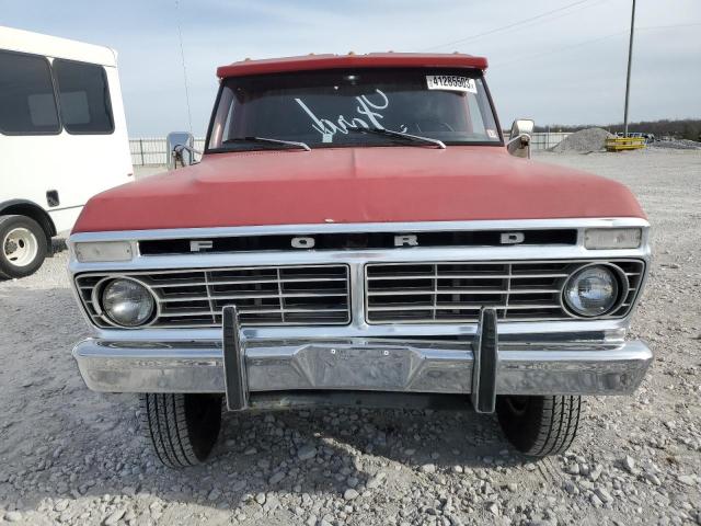 F26YCR53485 - 1973 FORD F-250 RED photo 5