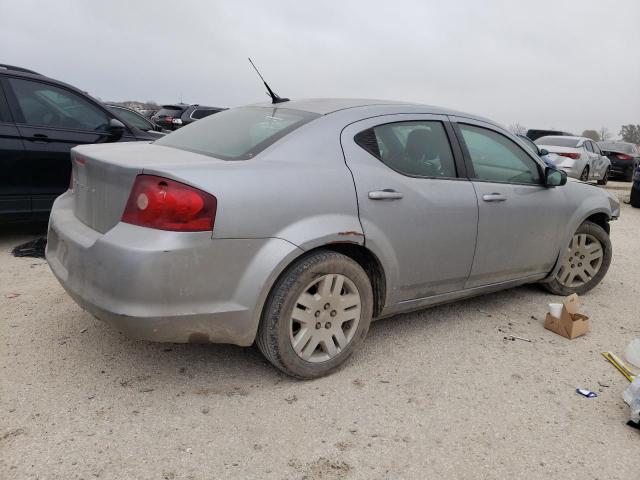 1C3CDZAB4EN106956 - 2014 DODGE AVENGER SE SILVER photo 3