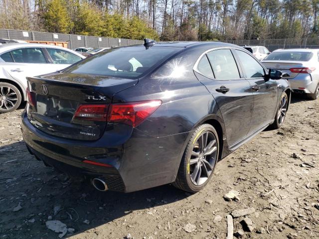19UUB3F69KA000361 - 2019 ACURA TLX TECHNOLOGY BLACK photo 3