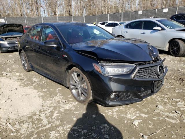 19UUB3F69KA000361 - 2019 ACURA TLX TECHNOLOGY BLACK photo 4