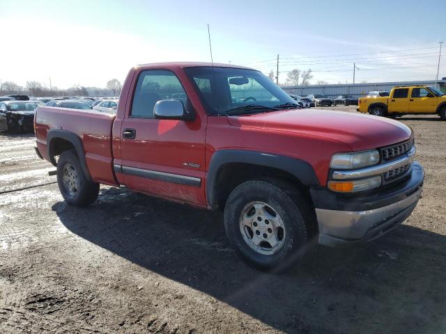 1GCEK14T32Z280957 - 2002 CHEVROLET SILVERADO RED photo 4