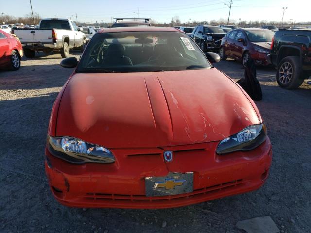 2G1WX12K7Y9299698 - 2000 CHEVROLET MONTE CARL SS RED photo 5