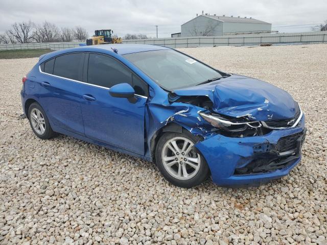 3G1BE6SM8JS655359 - 2018 CHEVROLET CRUZE LT BLUE photo 4