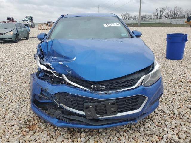 3G1BE6SM8JS655359 - 2018 CHEVROLET CRUZE LT BLUE photo 5