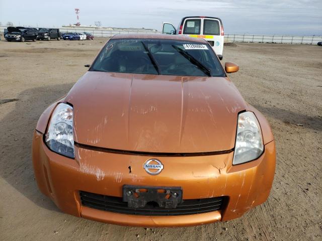 JN1AZ34E15M653098 - 2005 NISSAN 350Z COUPE ORANGE photo 5