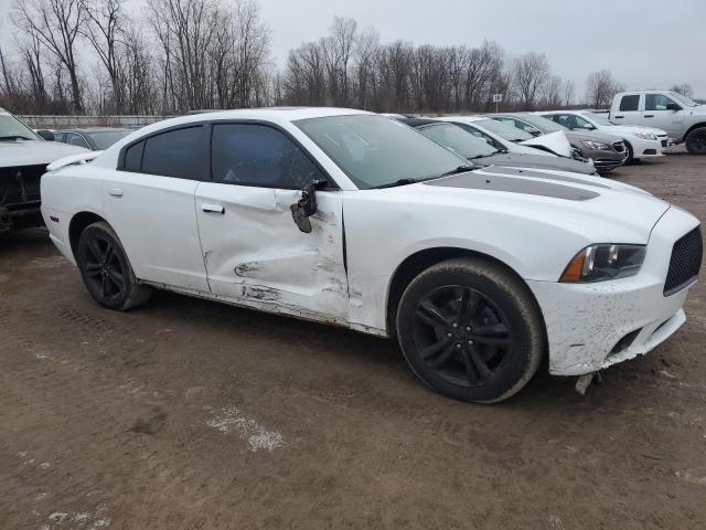 2C3CDXJG9EH166398 - 2014 DODGE CHARGER SXT WHITE photo 4