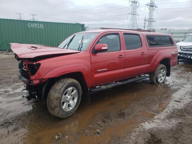 3TMMU4FN5FM081857 - 2015 TOYOTA TACOMA DOUBLE CAB LONG BED RED photo 1