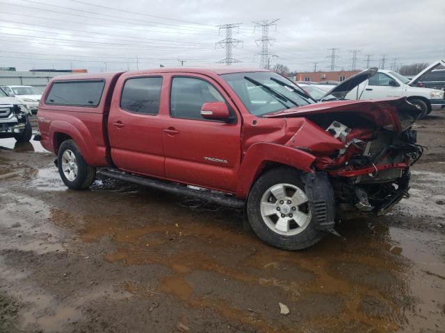 3TMMU4FN5FM081857 - 2015 TOYOTA TACOMA DOUBLE CAB LONG BED RED photo 4