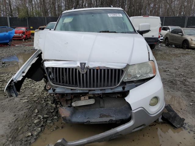 5LMFU28R13LJ31916 - 2003 LINCOLN NAVIGATOR 白色 照片 5