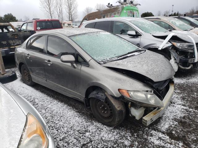 2HGFA16526H002225 - 2006 HONDA CIVIC LX GRAY photo 4