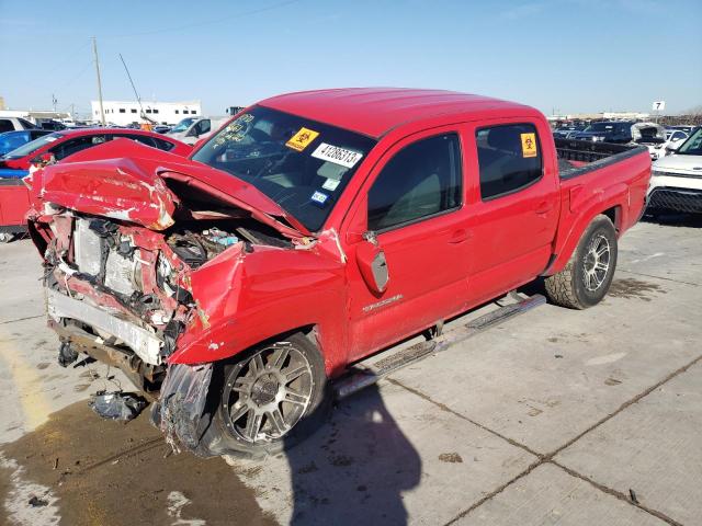 3TMJU62N98M065717 - 2008 TOYOTA TACOMA DOUBLE CAB PRERUNNER RED photo 1