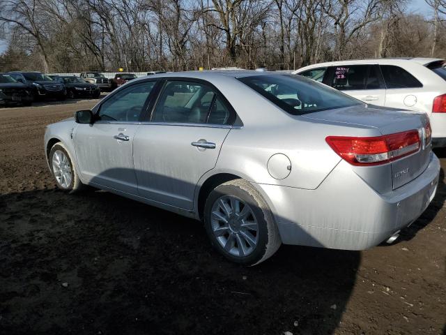 3LNHL2GC5CR809628 - 2012 LINCOLN MKZ SILVER photo 2