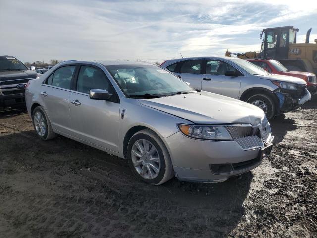 3LNHL2GC5CR809628 - 2012 LINCOLN MKZ SILVER photo 4