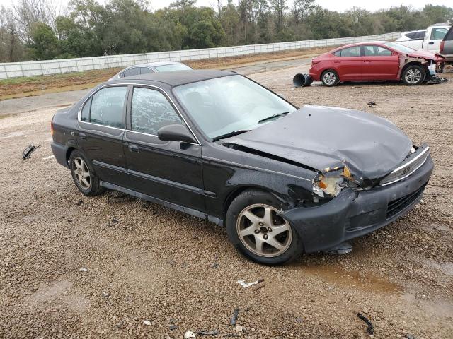 JHMEJ6670VS035125 - 1997 HONDA CIVIC LX BLACK photo 4