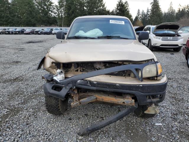 5TEHN72NX1Z752330 - 2001 TOYOTA TACOMA DOUBLE CAB GOLD photo 5