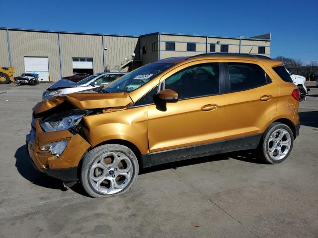 MAJ3S2GE3MC407101 - 2021 FORD ECOSPORT SE GOLD photo 1