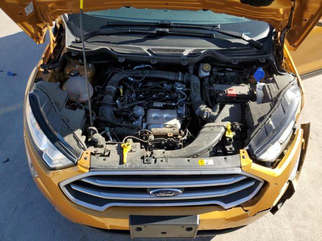 MAJ3S2GE3MC407101 - 2021 FORD ECOSPORT SE GOLD photo 12