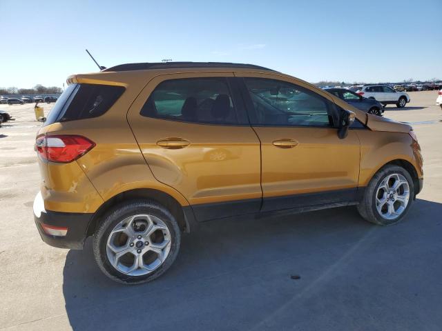 MAJ3S2GE3MC407101 - 2021 FORD ECOSPORT SE GOLD photo 3