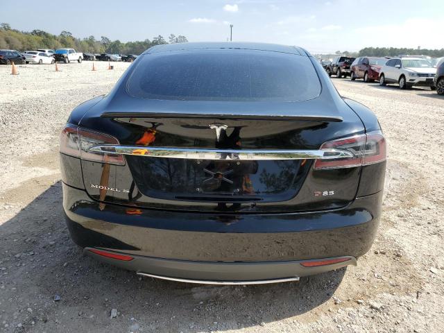 5YJSA1DP7CFP02972 - 2012 TESLA MODEL S Սև լուսանկար 6