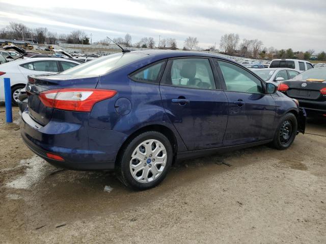 1FAHP3F25CL114335 - 2012 FORD FOCUS SE BLUE photo 3