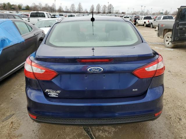 1FAHP3F25CL114335 - 2012 FORD FOCUS SE BLUE photo 6