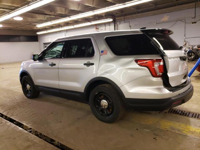 1FM5K8AR8JGB58361 - 2018 FORD EXPLORER POLICE INTERCEPTOR 银色 照片 2