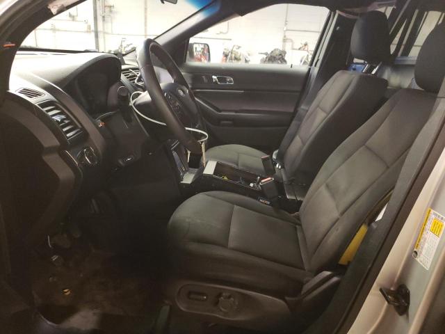 1FM5K8AR8JGB58361 - 2018 FORD EXPLORER POLICE INTERCEPTOR 银色 照片 7
