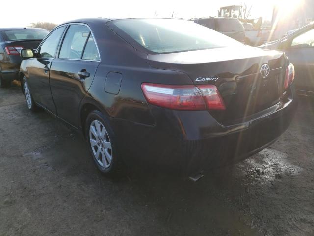 4T1BK46K77U042392 - 2007 TOYOTA CAMRY LE BLACK photo 2