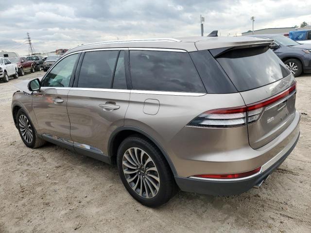 5LM5J7WC5MGL14424 - 2021 LINCOLN AVIATOR RESERVE BROWN photo 2