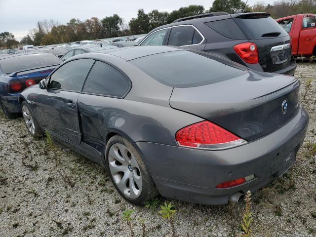 WBAEH73425CF95333 - 2005 BMW 645 CI AUTOMATIC GRAY photo 2