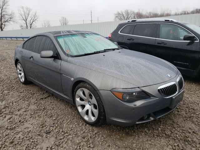 WBAEH73425CF95333 - 2005 BMW 645 CI AUTOMATIC GRAY photo 4