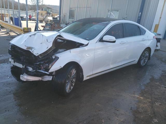 KMHGN4JE9FU055092 - 2015 HYUNDAI GENESIS 3.8L WHITE photo 1