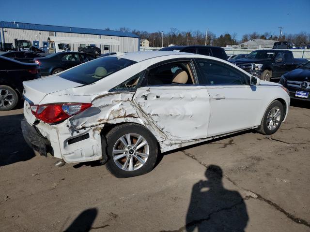 5NPEB4AC2CH408135 - 2012 HYUNDAI SONATA GLS WHITE photo 3