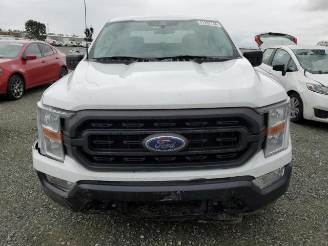 1FTEW1CP3NKE63359 - 2022 FORD F150 SUPERCREW WHITE photo 5