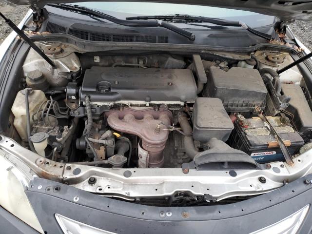 4T1BE46K78U205244 - 2008 TOYOTA CAMRY CE SILVER photo 11