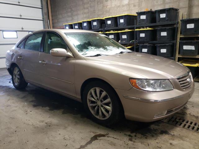 KMHFC46F97A183046 - 2007 HYUNDAI AZERA SE GOLD photo 4