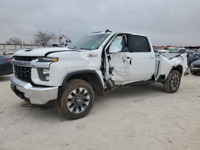 1GC4YNEY5MF133930 - 2021 CHEVROLET SILVERADO K2500 HEAVY DUTY LT WHITE photo 1