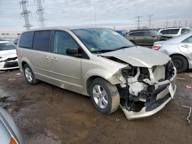 2C4RDGBG9DR622378 - 2013 DODGE GRAND CARA SE BEIGE photo 4