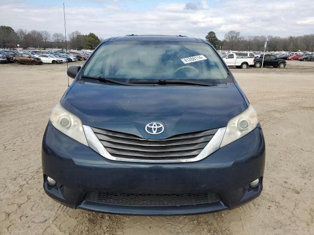 5TDYK3DC3BS015482 - 2011 TOYOTA SIENNA XLE BLUE photo 5