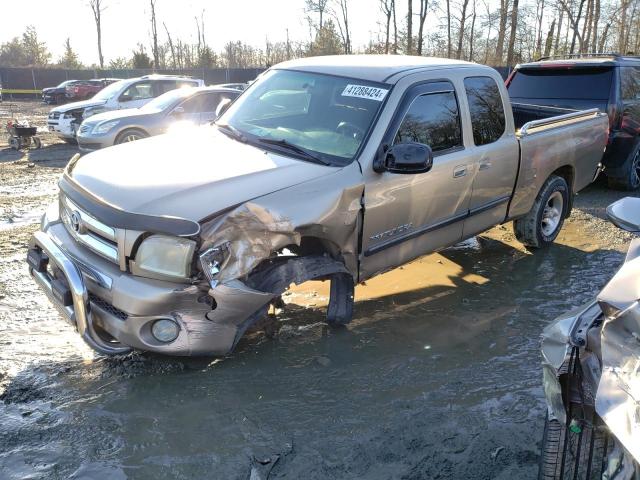 5TBRN341X3S397904 - 2003 TOYOTA TUNDRA ACCESS CAB SR5 TAN photo 1