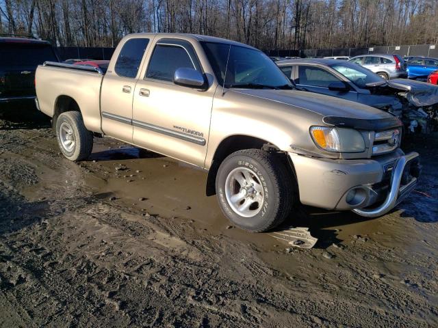 5TBRN341X3S397904 - 2003 TOYOTA TUNDRA ACCESS CAB SR5 TAN photo 4