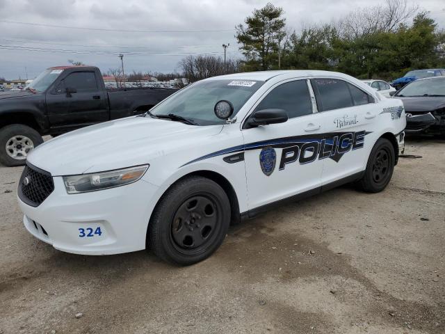 1FAHP2MK6EG107404 - 2014 FORD TAURUS POLICE INTERCEPTOR WHITE photo 1