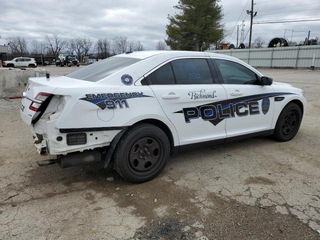 1FAHP2MK6EG107404 - 2014 FORD TAURUS POLICE INTERCEPTOR WHITE photo 3