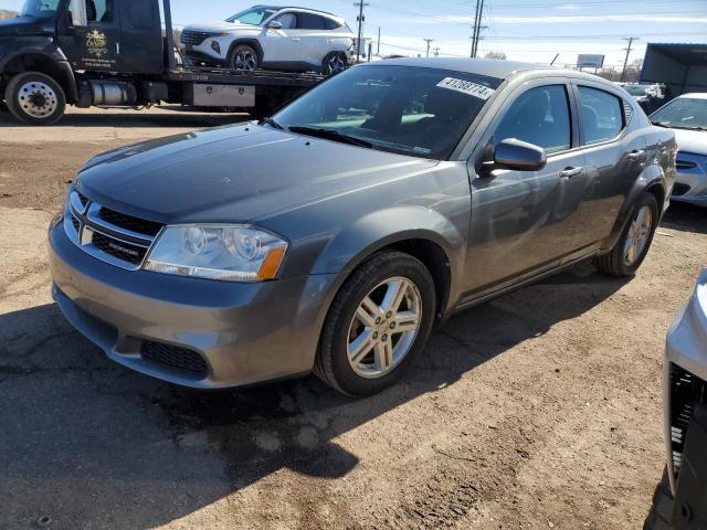 1C3CDZCB3CN121216 - 2012 DODGE AVENGER SXT GRAY photo 1