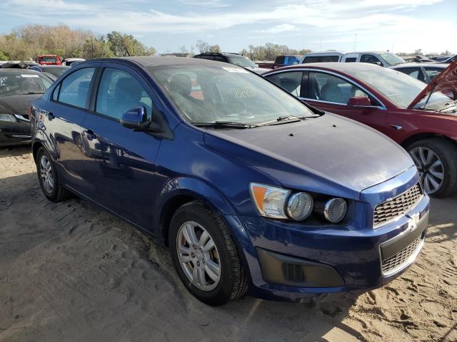 1G1JA5SH1C4228967 - 2012 CHEVROLET SONIC LS 蓝色 照片 4